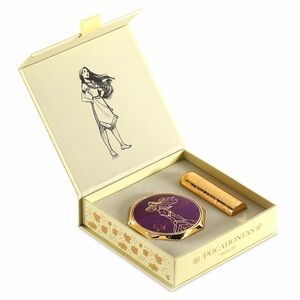 Pocahontas Gold-Tone Compact set